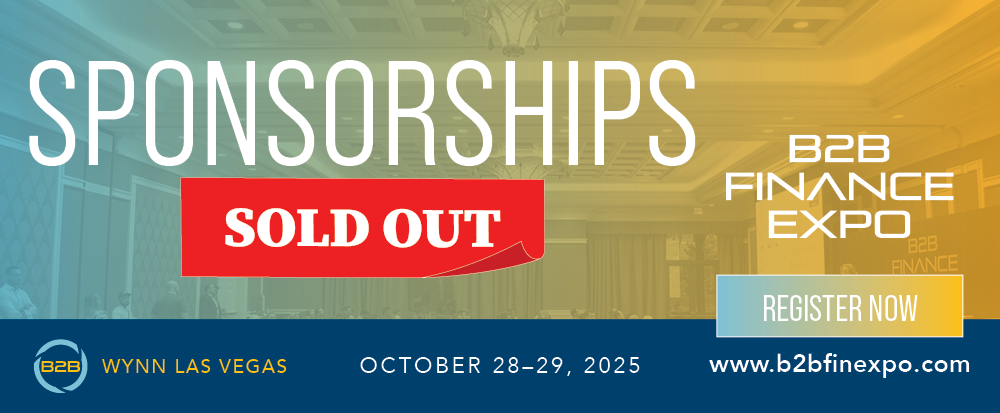 b2b finance expo sponsorships sold out